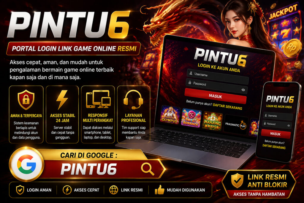 PINTU6 Login