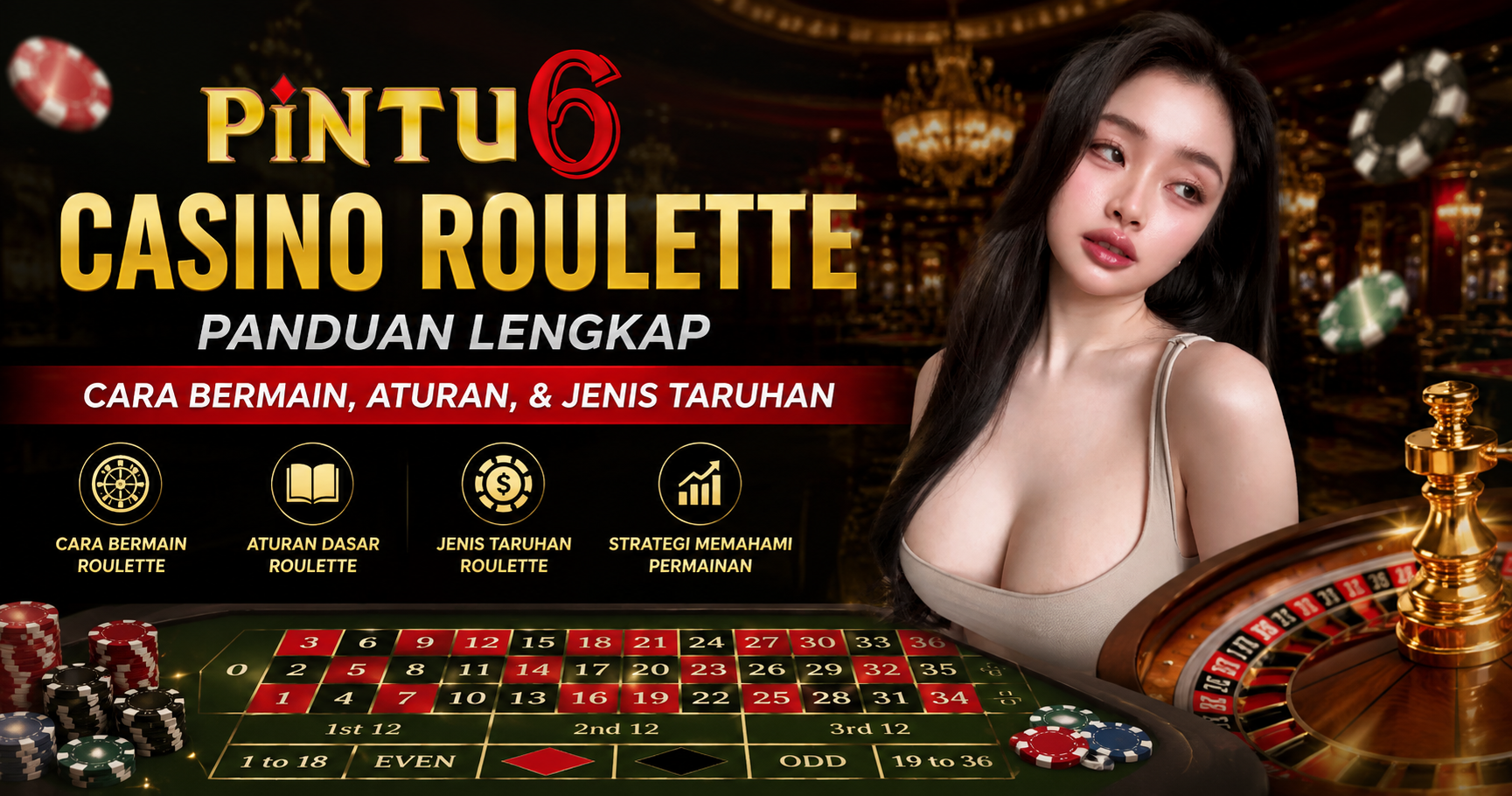 PINTU6 Casino | Roulette: Cara Bermain, Aturan, dan Panduan Lengkap