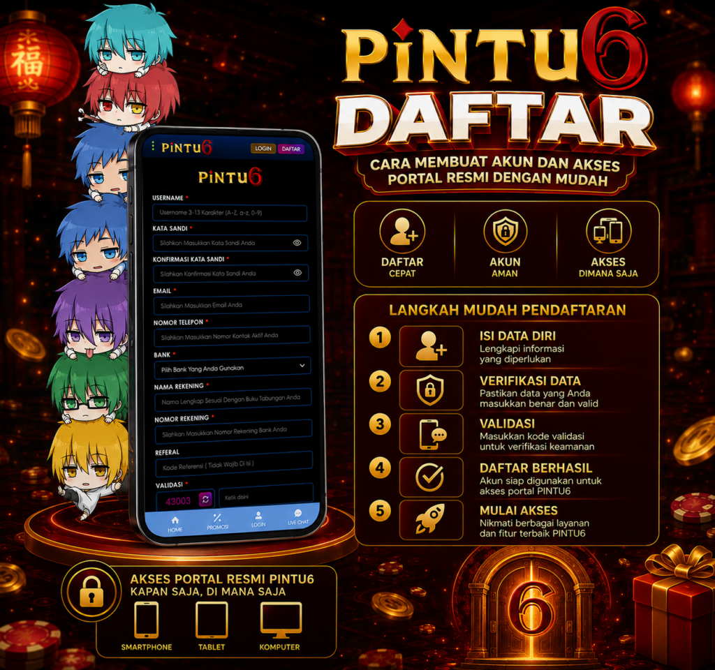 PINTU6 DAFTAR
